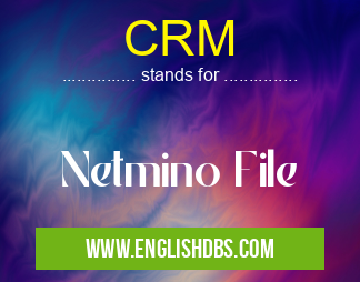 CRM means Netmino File CRM
