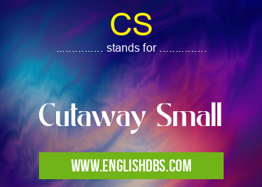 CS means Cutaway Small CS