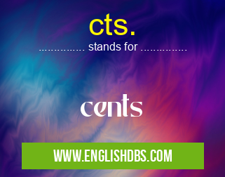 cts. means cents cts.