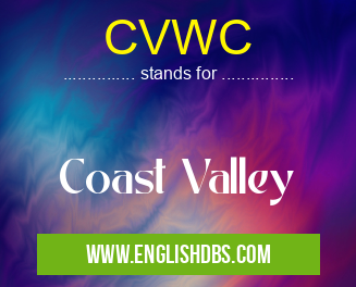 CVWC means Coast Valley CVWC