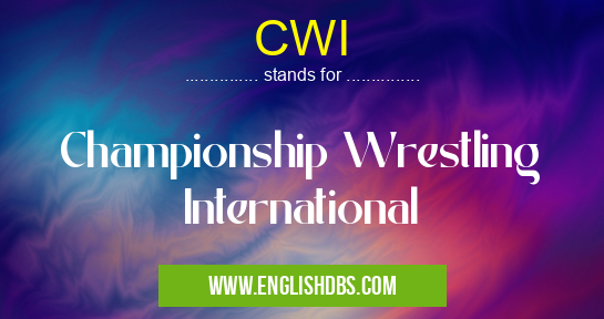 CWI