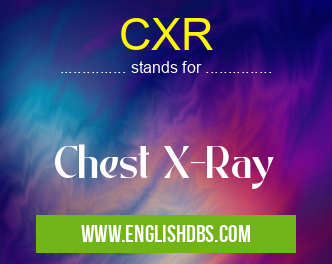 CXR