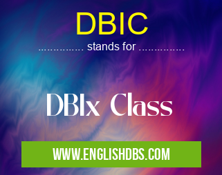 DBIC means DBIx Class DBIC