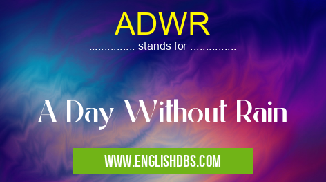 ADWR
