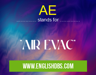 AE means AE