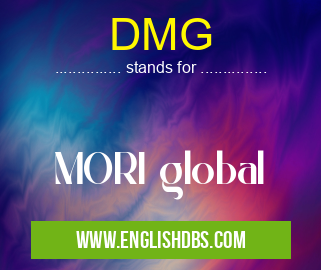 DMG means MORI global DMG