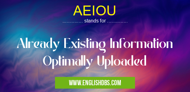 AEIOU