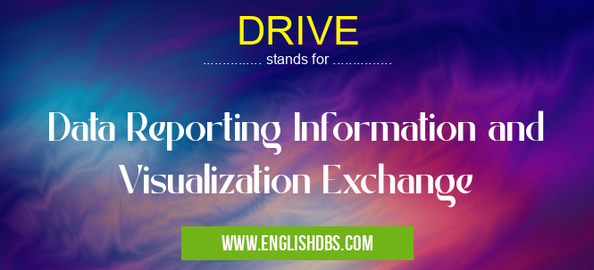 DRIVE means Data Reporting Information and Visualization Exchange DRIVE