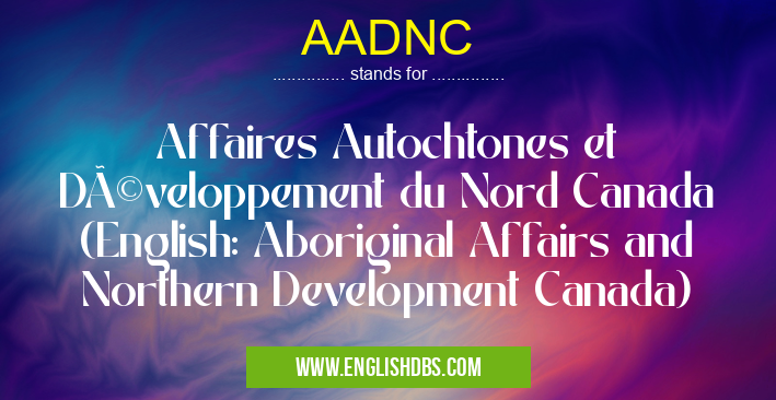 AADNC