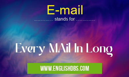 E-mail