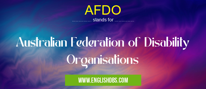 AFDO