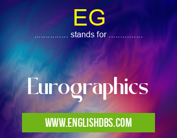 EG means Eurographics EG