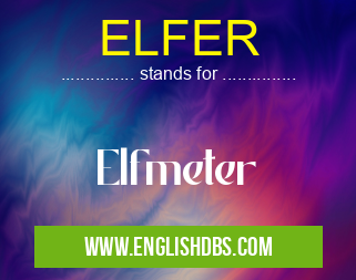 ELFER means Elfmeter ELFER