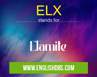 ELX means Elamite ELX