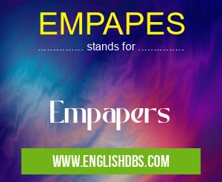 EMPAPES means Empapers EMPAPES