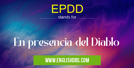 EPDD