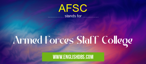 AFSC