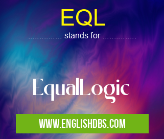 EQL means EqualLogic EQL