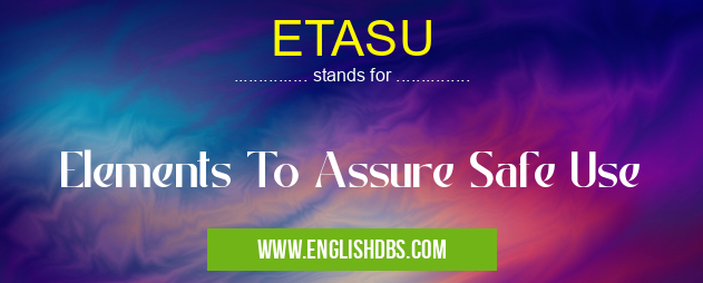 ETASU