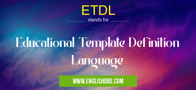 ETDL