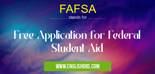 FAFSA