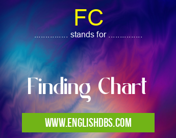FC means Finding Chart FC