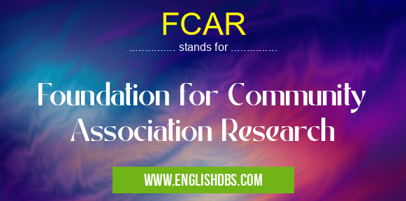 FCAR