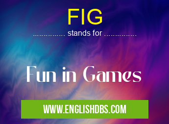 FIG means Fun in Games FIG