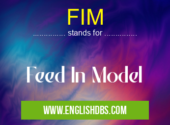 FIM means Feed In Model FIM