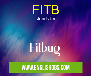 FITB means Fitbug FITB