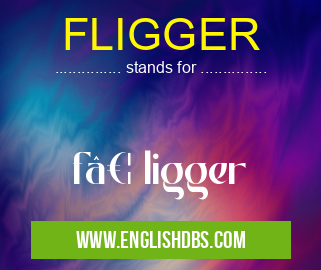 FLIGGER means f… ligger FLIGGER