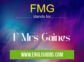 FMG