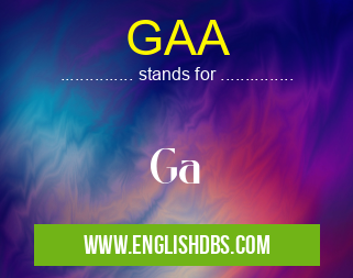 GAA