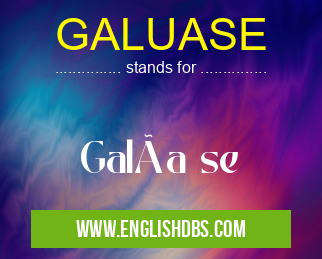 GALUASE means Galúa se GALUASE