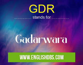 GDR