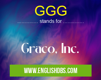 GGG