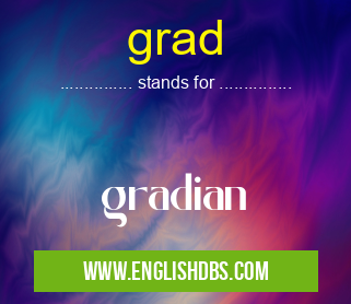 grad means gradian grad