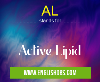 AL means Active Lipid AL