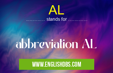 AL means abbreviation AL AL