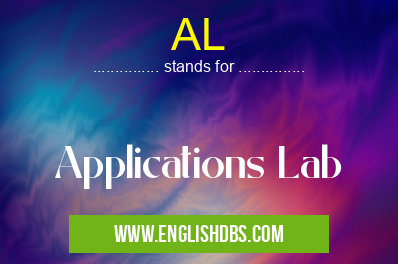 AL means Applications Lab AL