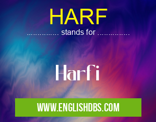 HARF means Harfi HARF