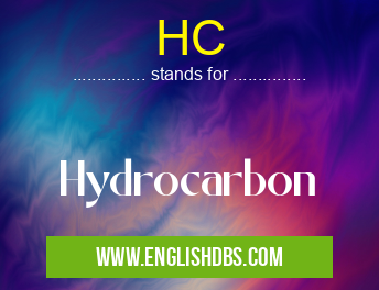 HC means Hydrocarbon HC