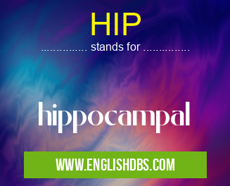 HIP means hippocampal HIP