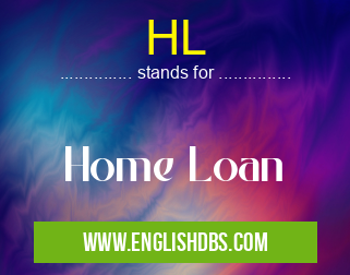 HL means Home Loan HL