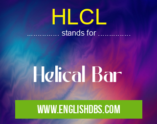 HLCL means Helical Bar HLCL