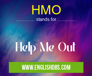 HMO means Help Me Out HMO