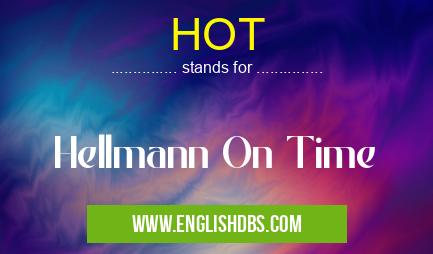 HOT means Hellmann On Time HOT