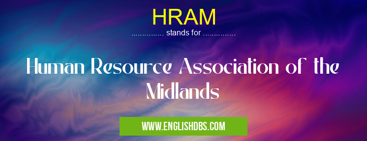HRAM means Human Resource Association of the Midlands HRAM
