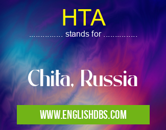 HTA means Chita, Russia HTA