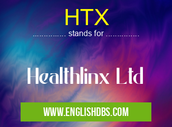 HTX means Healthlinx Ltd HTX